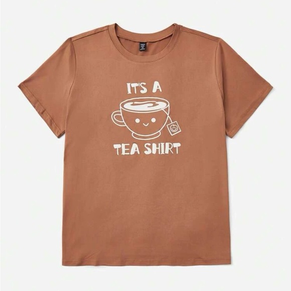 SHEIN Tops - SOLD Shein Women's Size 4X 20 It's Tea Shirt
